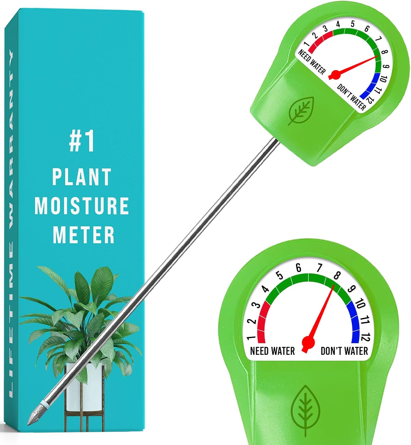 prayer plant moisture meter GROWIT Plant Moisture Meter – Limegoods