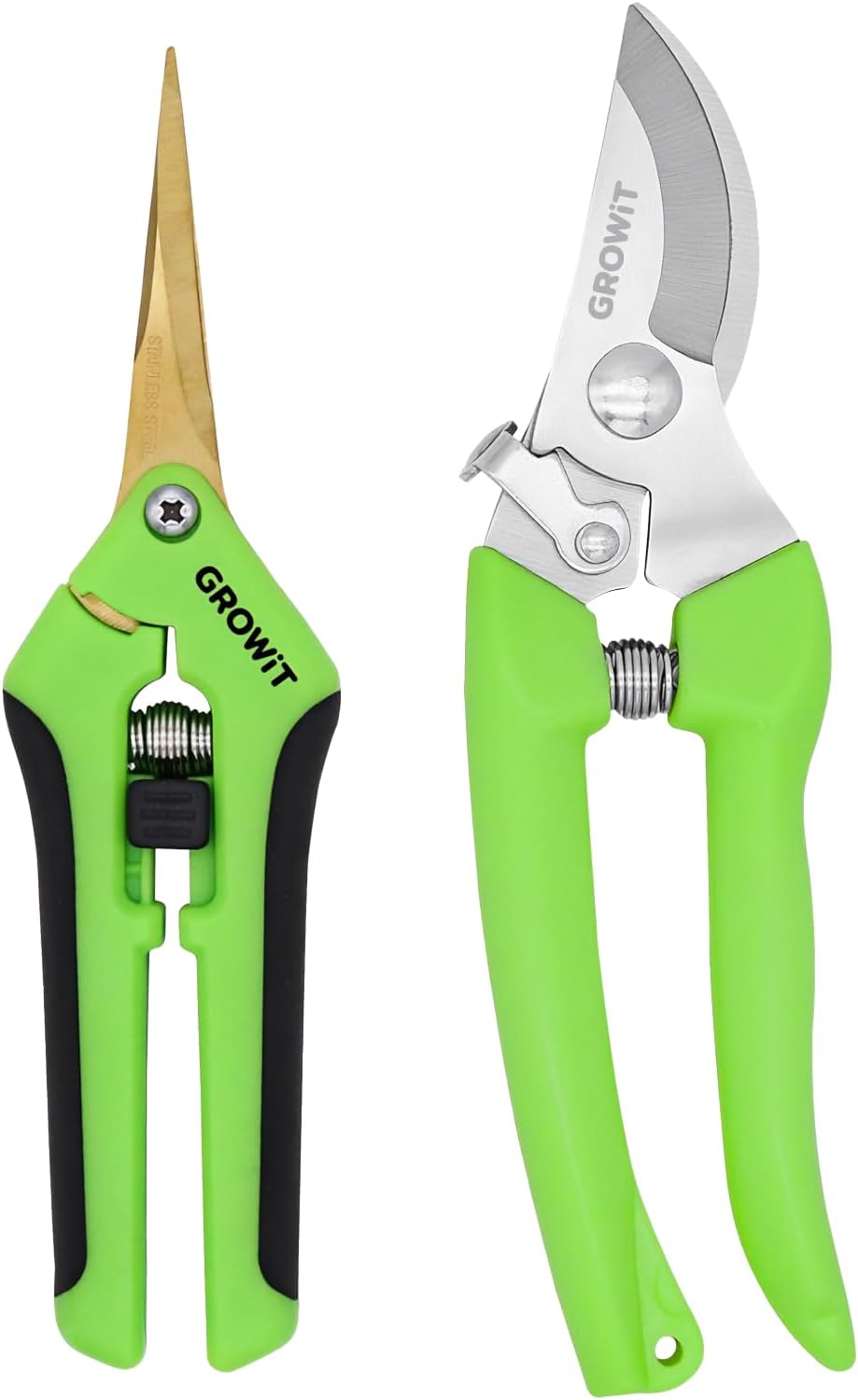 stainless steel garden scissors Pruning Shears & Gardening Scissors Set – Limegoods