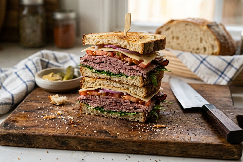 How Thin, Even Slices Can Make Homemade Sandwiches Taste Like Deli Counter Quality