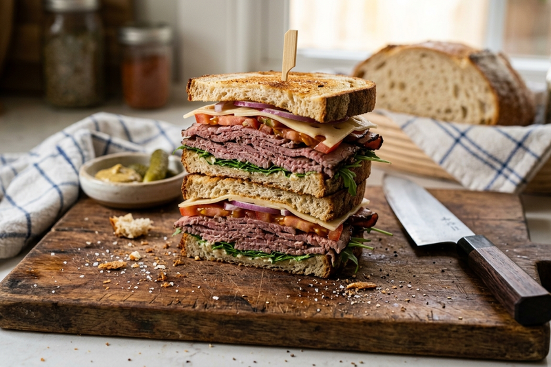 How Thin, Even Slices Can Make Homemade Sandwiches Taste Like Deli Counter Quality