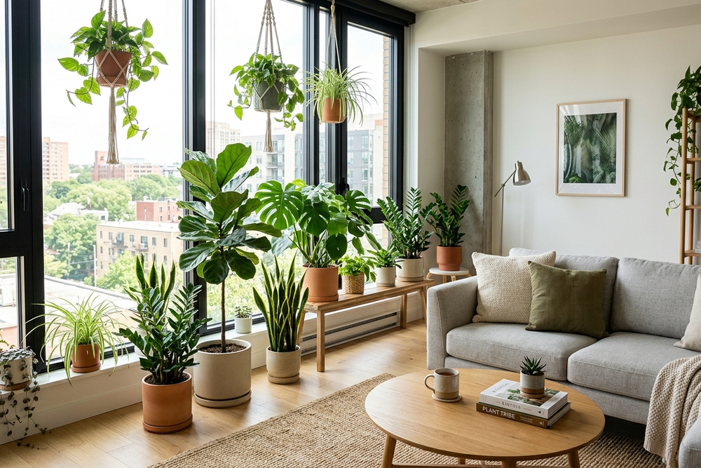 How Busy Apartment Dwellers Are Creating Low-Maintenance Green Spaces That Practically Take Care of Themselves