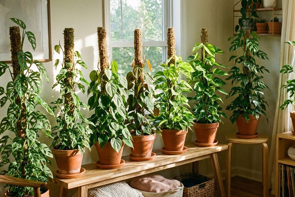 5 Best Climbing Plants That Thrive on Moss Poles (With Care Tips)