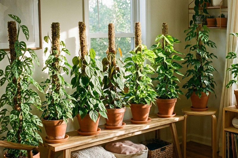 5 Best Climbing Plants That Thrive on Moss Poles (With Care Tips)