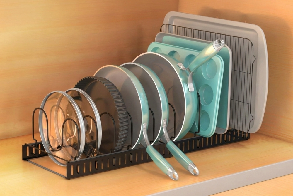 10 Genius Ways a Pan Rack Organizer Can Transform Your Kitchen Storage (No More Clutter!)