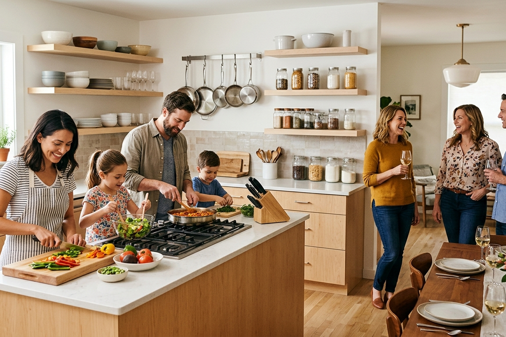 From Weeknight Dinners to Weekend Hosting: Building a Kitchen That Works for Every Occasion