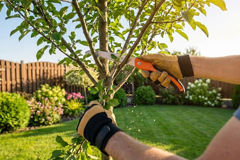 Tree Trimming for Beginners: Creating Cleaner Outdoor Spaces with a Pruning Saw