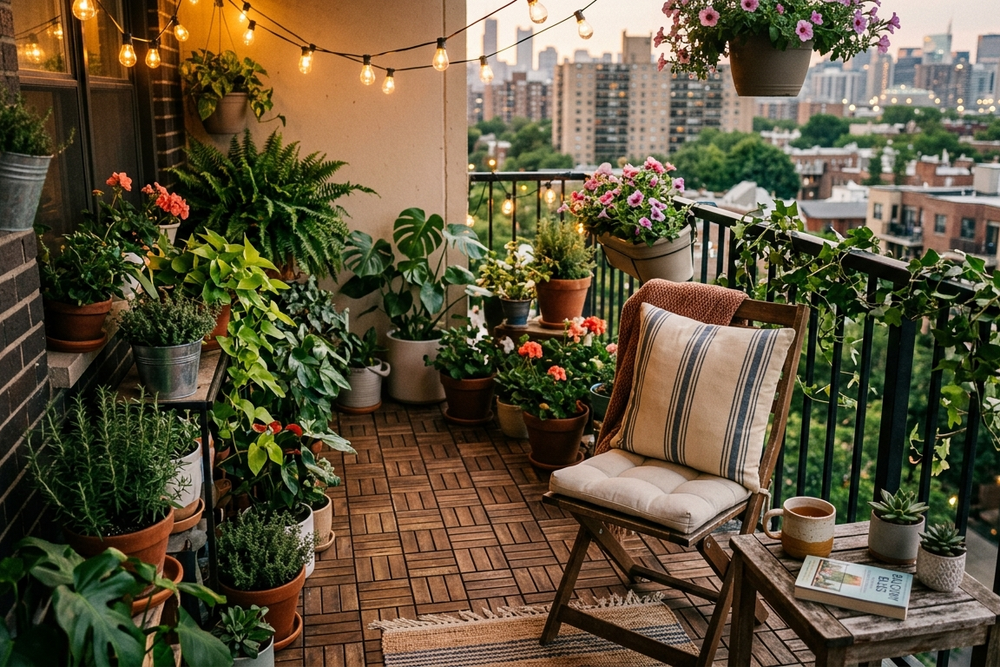How to Turn a Neglected Balcony Into a Calm Green Retreat Without Hiring Expensive Help or Buying Bulky Equipment