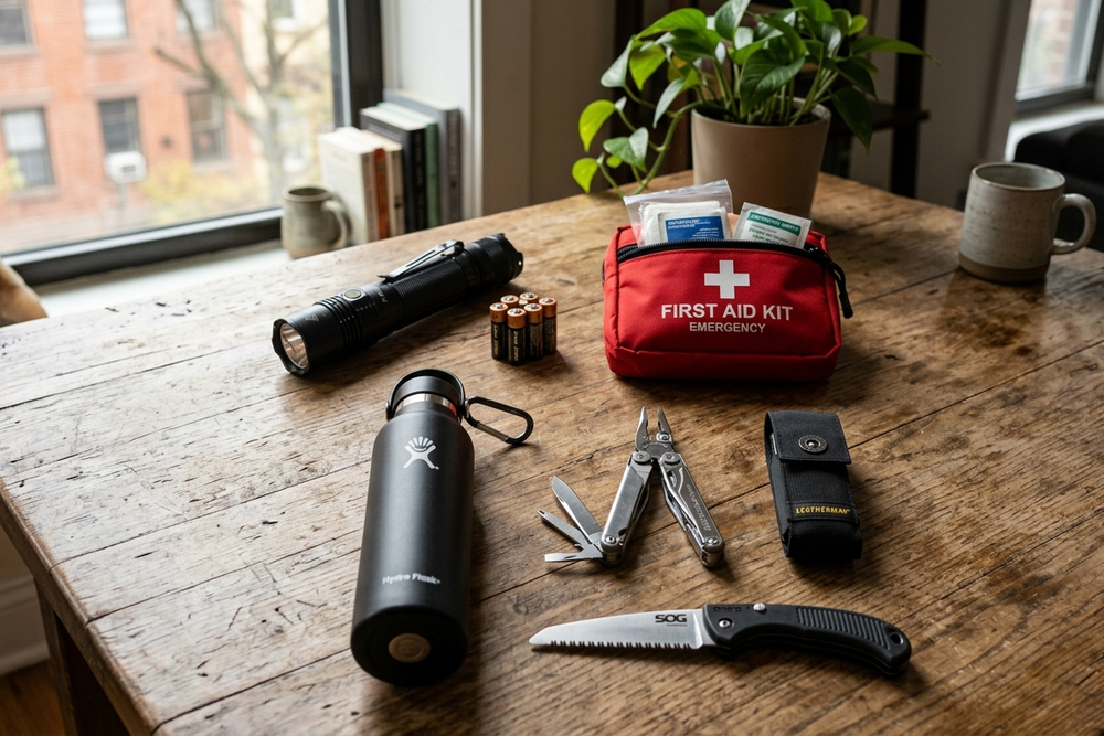 What Every Urban Apartment Should Keep in a Minimal Emergency Kit for Unexpected Home and Outdoor Situations