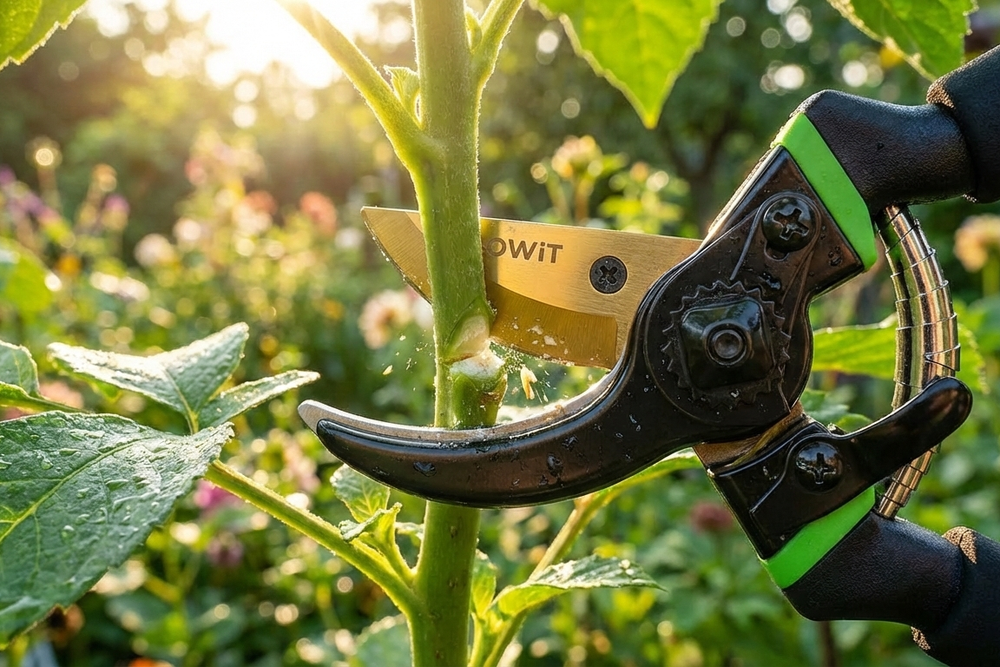 How Pruning Shears Improve Plant Health: The Science Behind Clean, Precise Cuts