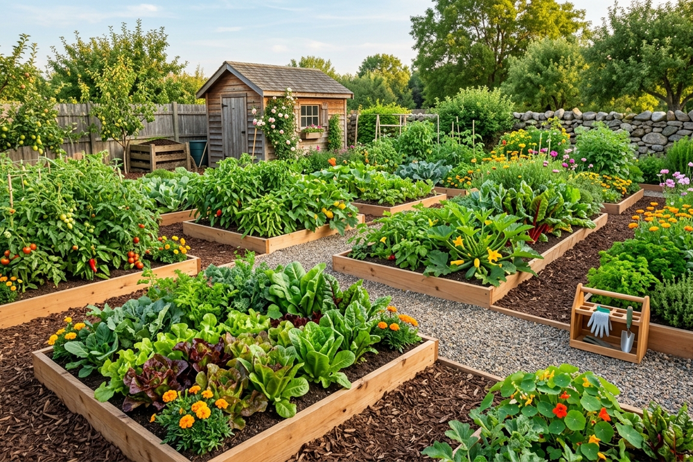 How to Create a Weed-Resistant Garden Layout Using Simple Design Principles