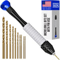 Micro Drill Bits Set with Pin Vise