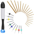 Micro Drill Bits Set with Pin Vise