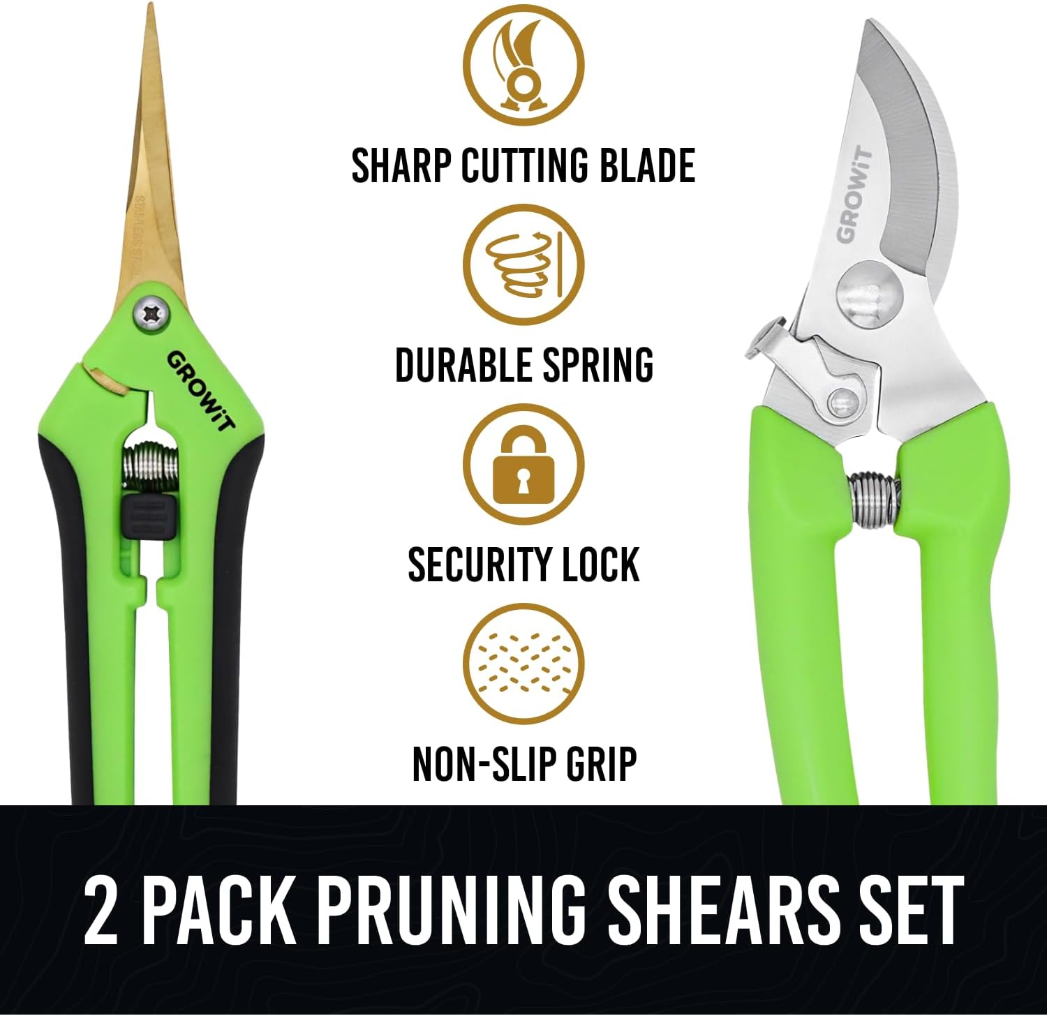 amazon garden scissors Pruning Shears & Gardening Scissors Set